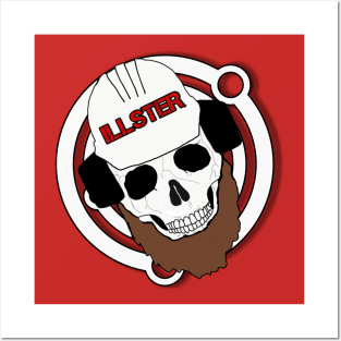 Illster Skull Posters and Art